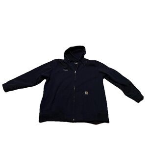 Mens XXXL Carhartt Rare Maine Beer Company Zip Up Hoodie